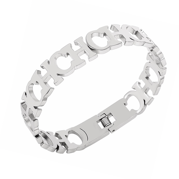 ChaCha Bangle Bracelet - Stainless Steel