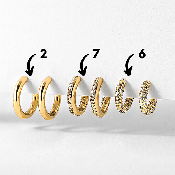 Trendy Hoop Earrings Collection