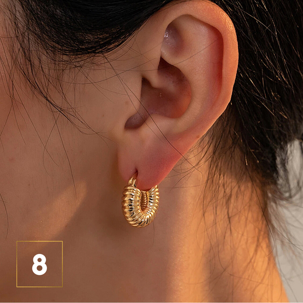 Trendy Hoop Earrings Collection