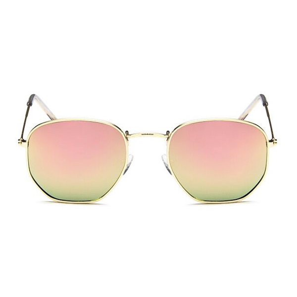 Valencia Sunglasses - Rose Gold Mirror