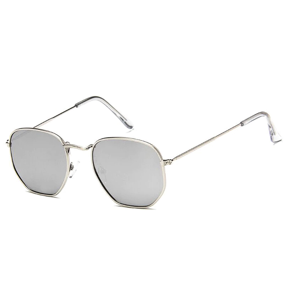 Valencia Sunglasses - Silver Mirror